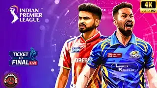 MI vs PBKS &ndash; IPL Live 2025 JIO HOTSTAR Ticket to Finale 🔥 | Simulation Mi Loses PBKS wins