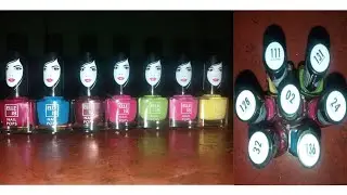 ELLE 18 Color Pop Nailpolish Swatches||Nailpolish Only For 50Rs || Joyeeta Goswami