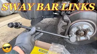 HONDA PILOT Front SWAY BAR LINKS Replacement - How to Change Stabilizer Bar Links on a Honda Pilot