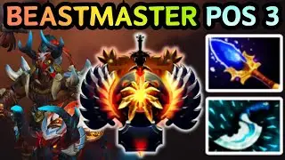 🔥 BEASTMASTER OFFLANE VISION IS EVERYWHERE | DOTA 2 GAMEPLAY 🔥