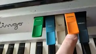 Organ demo 19/20: Elgam Ringo and Hohner bass pedals