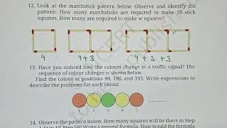 LATEST NCERT CLASS 7 MATHS CHAPTER 4K EXPRESSING USING LETTER   NUMBERS PAGES 104, 105