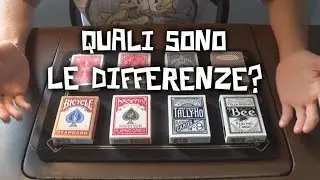 DIFFERENZE TRA MAZZI STANDARD | (Bicycle/Phoenix/Tally-Ho/Bee)