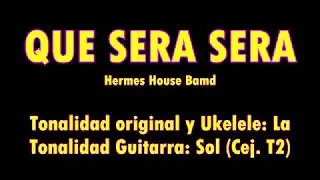 Qu&eacute; ser&aacute;, ser&aacute; (Hermes Hourse Band) Guitarra y Ukelele Tutorial