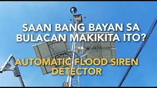 AUTOMATIC FLOOD DETECTOR TOWER at AUTOMATIC WEATHER STATION | TyanChan Channel