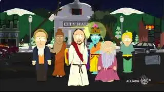 South Park - Super Best Friends make fun of Sea Man