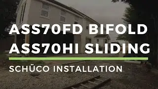 DWL - Sch&uuml;co ASS70 FD bifolds and Sch&uuml;co ASS70 HI sliding doors installation Kent