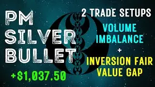 ICT PM Silver Bullet | Volume Imbalance | Inversion Fair Value Gap