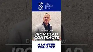 Iron Clad Contracts | A Lawyer Explains | #businesslawyer #lawyer