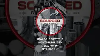 How do I select the right perforated metal for my application? | Gerard Daniel