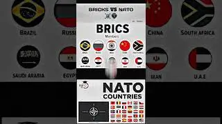 BRICS vs NATO: 2025 Global Power Showdown 🌍🔥 #Shorts #trending #worldnews #edit