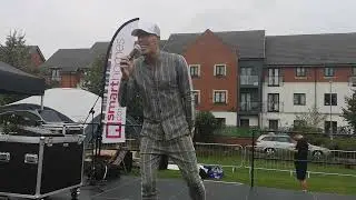 Mitchell Joseph Thompson performing Higher Ground at Shirley Park Social Eats