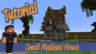 Minecraft - Tutorial - Small Advanced Villager Rustic Medieval House
