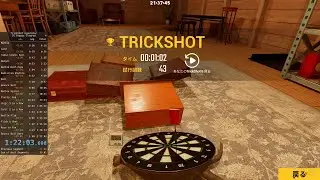 TrickShot Simulator: 16 Stages Cleared RTA [1:22:03.698] (WR)