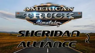 American Truck Simulator - Episode 102 - Sheridan to Alliance [No Commentary]
