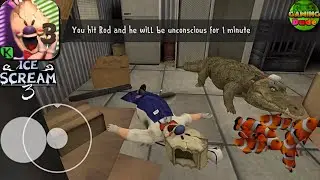 Ice Scream 3 - Feeding Rod's Crocodile | Gameplay Walkthrough | Android Gameplay HD