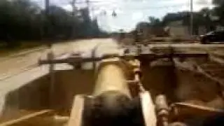 Stringing pipe with a Cat 938 G loader