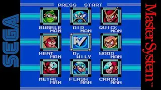 Megaman 2 Sega Master System Homebrew Demo