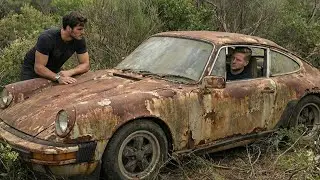 ASMR Car Restoration | Porsche BARN FIND (Concept-to-Reality) From Rust to Showroom Classic