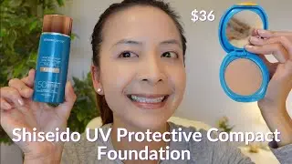 Shiseido UV Protective Compact Foundation SPF 37 & Colorescience Flex Sunscreen #beauty #skincare