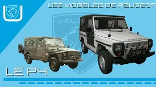Le PEUGEOT P4, le véhicule militaire de PEUGEOT 40 ans et à peine à la retraite #UPM 07