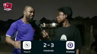 NAPOLI 2-3 CHELSEA | (Geepee) Nigerian Fan Reaction | Uefa Champions League 25/26