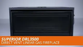 Superior DRL3500 Direct Vent Linear Gas Fireplace