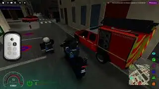 Un pompier saute du toit de la PN ?! | Secours de France #s2f #roblox