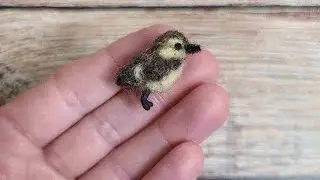 Mini Duckling Needle Felt Tutorial