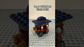 Lego Butterbeer Truck #build #lego #timelapse #stopmotion #legoharrypotter #harrypotter