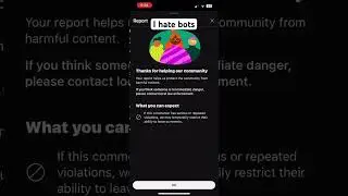 Reporting bots, part 21 #stopbots