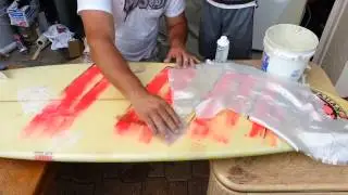 How to fix surfboard dings and cracks by fastrides