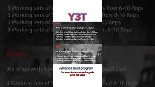 Y3T Day-3 #viral Y3T y3t #viral #viralvideo #y3t y3t training program y3t gym program