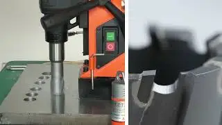 TCT annular cutter with weldon shank used on DX-35 magnetic drilling machine