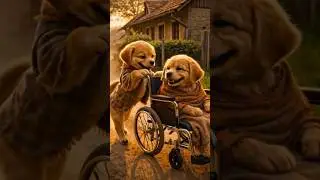 Dog selling Samosa to buy wheelchair | Puppy and mother love | #viralshorts #trending