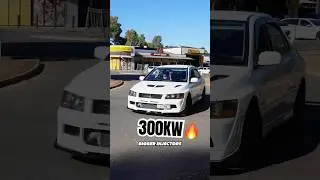 Stroked 300kw evo beast🔥 #surely #adelaide #mitsubishi #evo #rally #jdm #carmeet #interview #cars