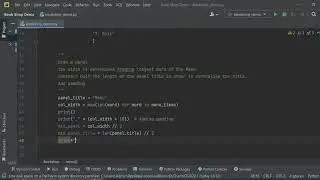 5  Menu function