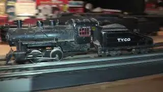 t.y.c.o. ho steam locomotive 0-4-0 diecast metal tyco mantua