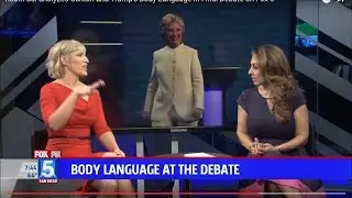Robin Sol Lieberman analyzes Clinton and Trump's Body Language in Final Debate on Fox 5