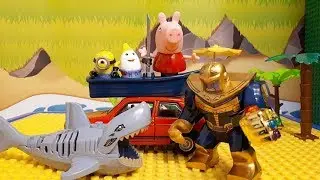 Thanos Fights Off a Zombie Shark | ABC Golden Games