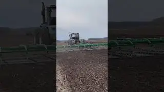 Закриття вологи ХТЗ 17221, шлейфова борона Аякс Агро 11м