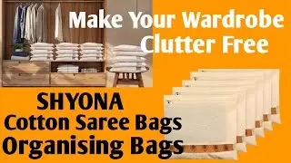 Storage Bags | Saree Organizer Bags | Saree Bags For Storage | Cloth Storage Bags | Saree Organizer