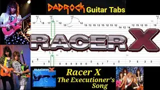 The Executioner's Song - Racer X - Guitar + Bass TABS Lesson 