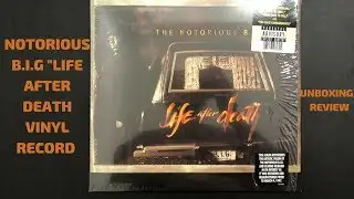 Notorious B.I.G Life After Death Hip-Hop Vinyl Record Review: biggie smalls vinyl