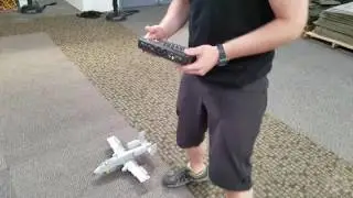 Испытательный полет Lego A-10 Warthog