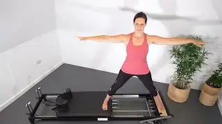 Side Splits Variations  : Pilates Reformer Stretch
