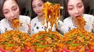 🍚🍛🧇Make the Whole Internet Drool! This Sauce-soaked Braised Noodle Is Irresistible! #noodle mukbang