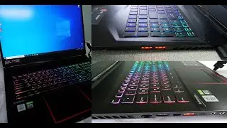 Распаковка MSI Raider GE75 (i7-10875H/ NVIDIA RTX 2070 SUPER)