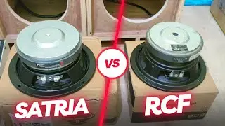 Check Out the Sound Battle: Satria vs. RCF 6-Inch at Sound Miniature | Which Low-Mid Character Is...
