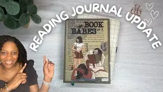 JULY READING JOURNAL SETUP | NEW BOOK BABES STICKER BOOK FROM VERSED PLANNING